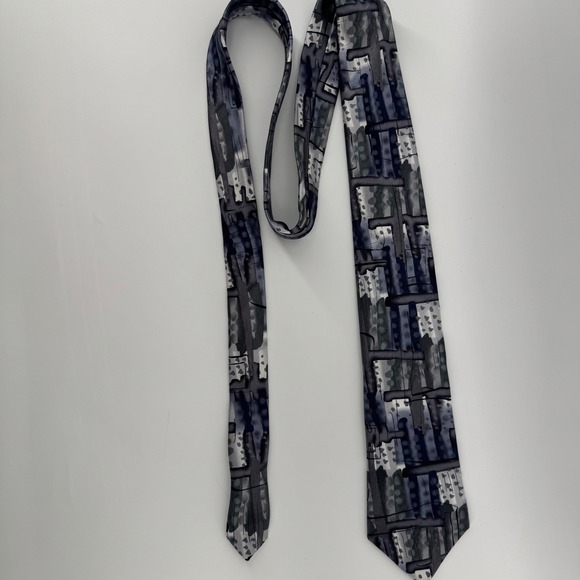 J. Garcia New York Abstract‎ Art Silk Tie Collection Fifty Seven - Picture 3 of 6